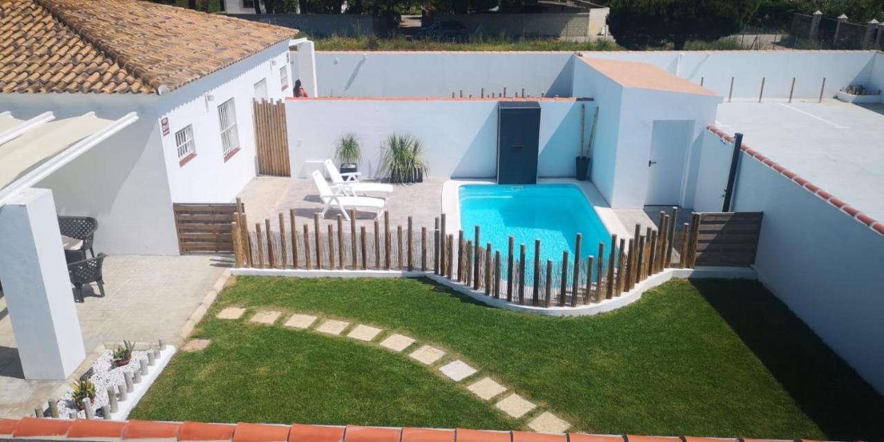 Palapa Beach , Chalet Con Piscina Privada Y Muy Cerca Del Mar Vila Chiclana de la Frontera Exterior foto